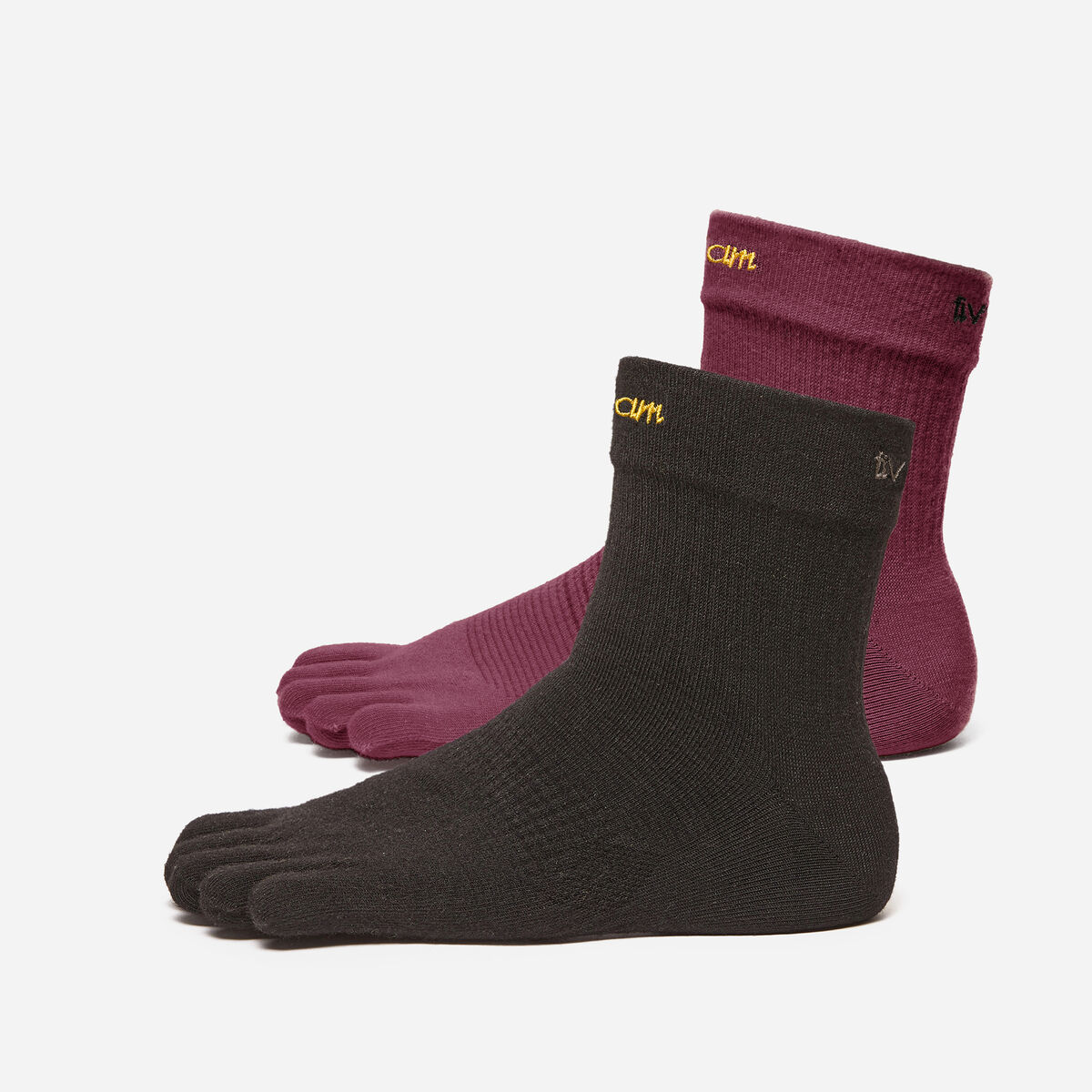 Mini Crew Pack S26MCS5P — Black / Fig · Socken — Belegsignale