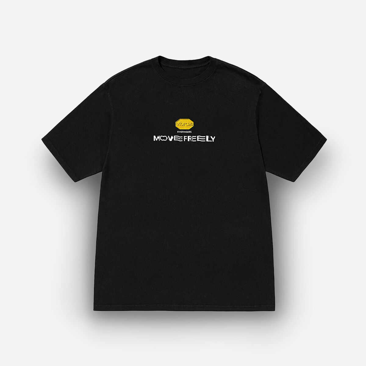 Vibram “Move Freely” T-Shirt T23MOVEFREE — Black · Bekleidung — Belegsignale